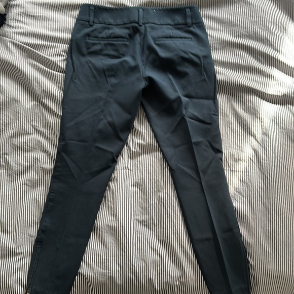 Navy blue ankle pant - Picture 3 of 3